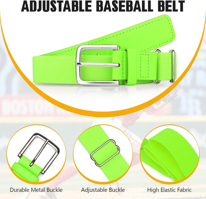 UnFader Elastic Baseball Softball Belt for Youth Boys Girl, Size Adjustable Stretch Belt - Image 4